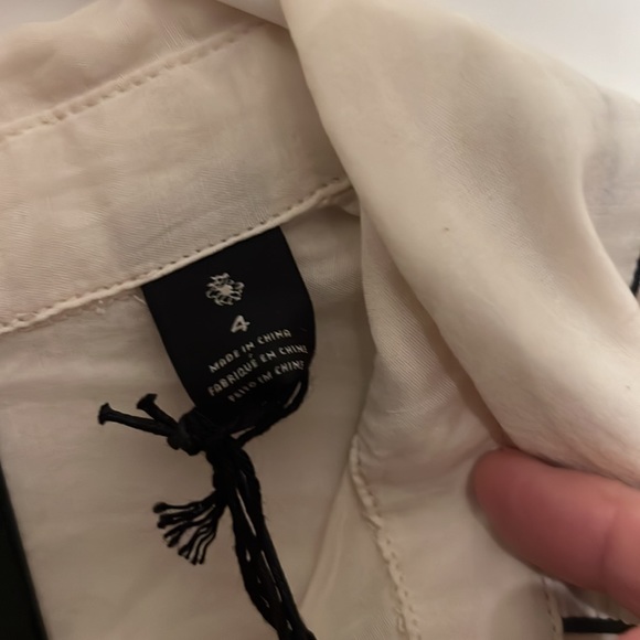 Maison Scotch Light and sheer Blouse..Never worn with tags. - Picture 3 of 7